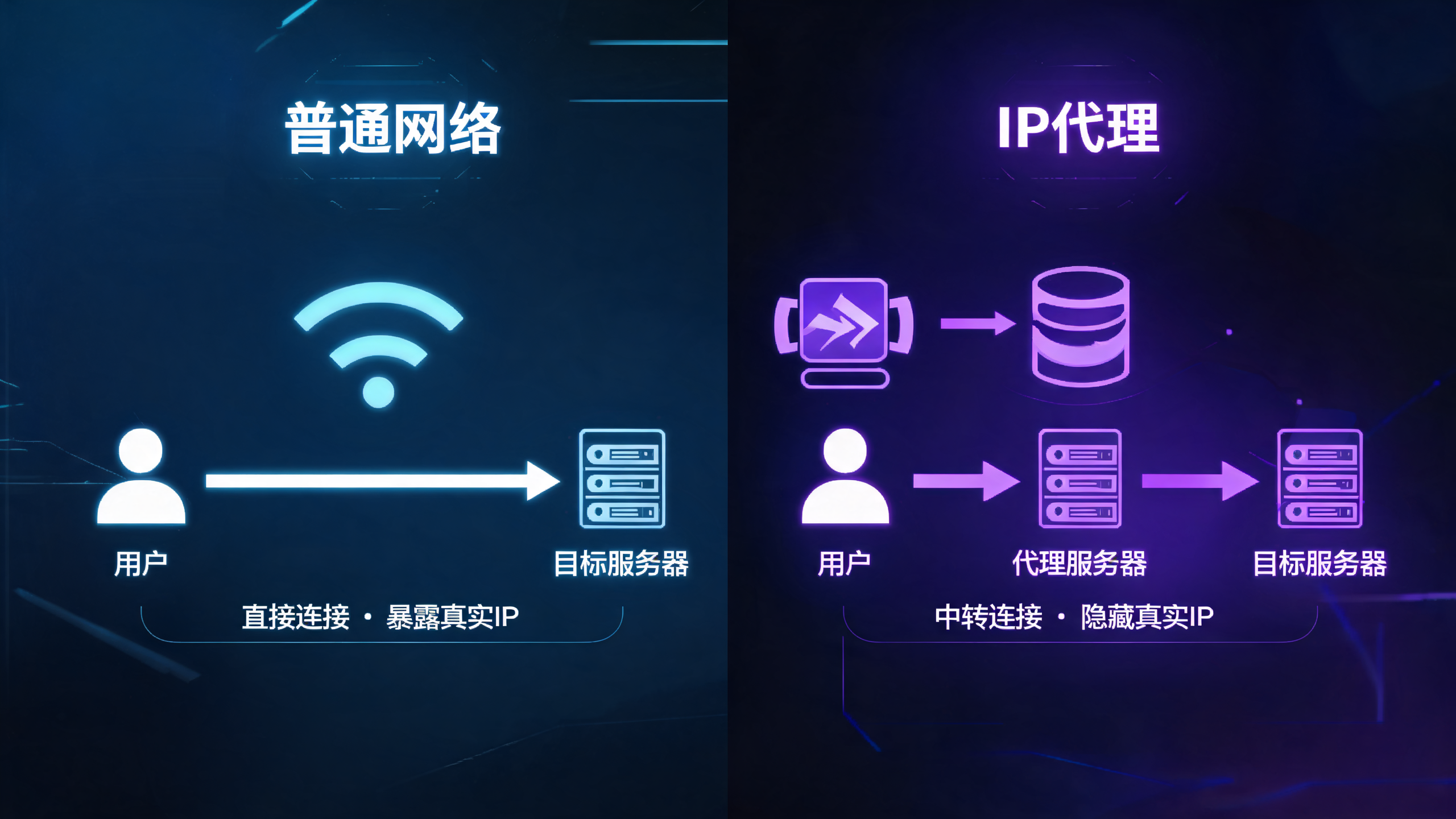 IP代理和普通网络有啥区别？配图